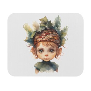 Elf Mouse Pad (Rectangle) Woodland Elf Mouse Pad Forest Elf Mouse Pad Woodland Elf Lover Mouse Pad Woodland Elf Lover Gift Forest Elf Gift
