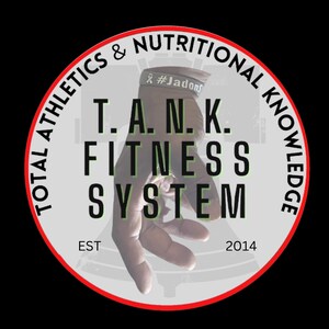 Felpa con cappuccio nera unisex - T.A.N.K FITNESS SYSTEM / Abbigliamento motivazionale per palestra / &quot;Risultati garantiti&quot; / Materiale di alta qualità / Codice QR per il sito web