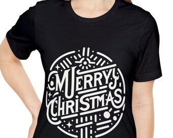 Merry Christmas T-Shirt: Festive Holiday Graphic Tee
