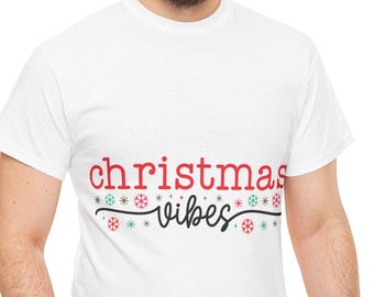 Christmas Vibes Festive Snowflake Women’s Holiday T-Shirt