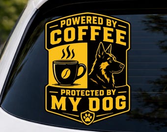 Pegatina para coche "Fácilmente Distraído por Perros", Calcomanía Divertida para Ventana, Vinilo Impermeable, Regalo para Mamá Perruna, Letrero para Coche para Amantes de las Mascotas