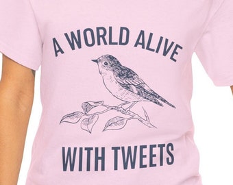 Bird Lover T-Shirt | Funny Avian Watching Tee | Unique Gift for Birdwatchers & Nature Fans