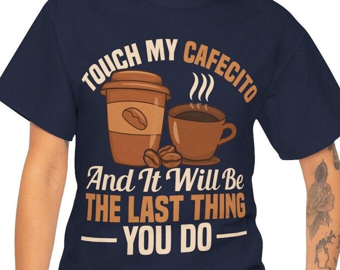 Cafecito Por Favor T-Shirt – Latina Coffee Lover Gift, Funny Spanish Quote Tee, Mexicana Culture Shirt, Unisex Cotton Top