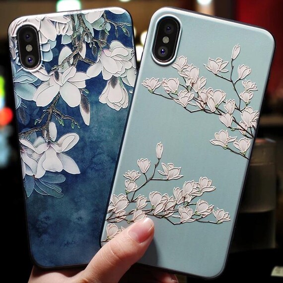 Colorful Flower Phone Case | Vintage Pressed Flower Design, Coquette & Retro Style for iPhone, MagSafe Compatible, Nature Aesthetic