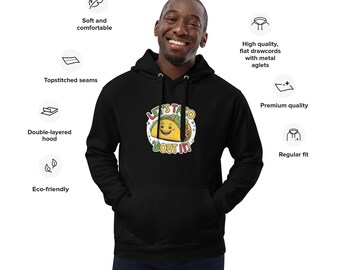 Let’s Taco ‘Bout It – Funny Taco Lover Unisex hoodie | Cute & Playful Foodie Tee