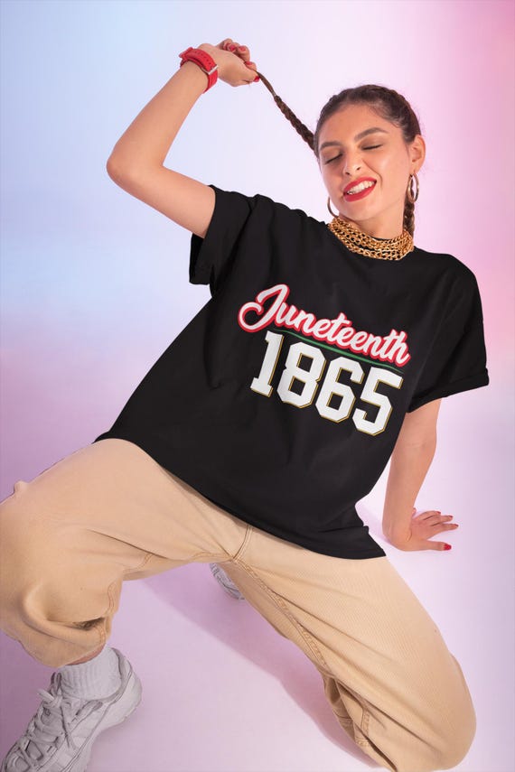 Juneteenth 1865 Unisex Heavy Cotton Tee, Celebrate Freedom, Equality Shirt, Black History Month Apparel, Gifts for Activists