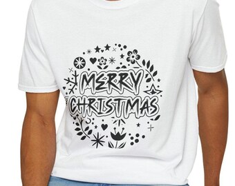 Merry Christmas Family Shirt Christian Holiday Jesus Christ Xmas Tee