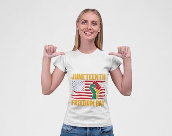 Juneteenth Freedom Day T-Shirt – Unisex Empowerment Tee, Black History Month Apparel, Gift for Activists and Supporters
