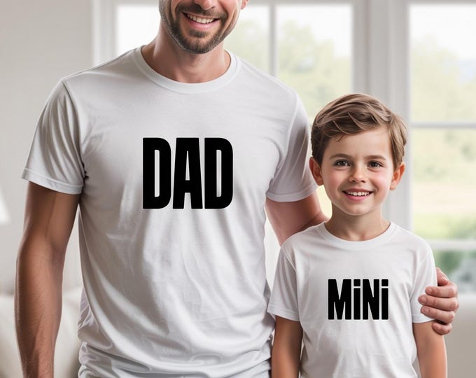 Father Son Matching Set – Minimal Family Outfit for Everyday Wear