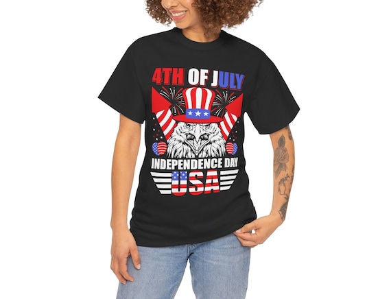 4th of July Eagle T‑Shirt – Patriotic USA Unisex Tee for Independence Day