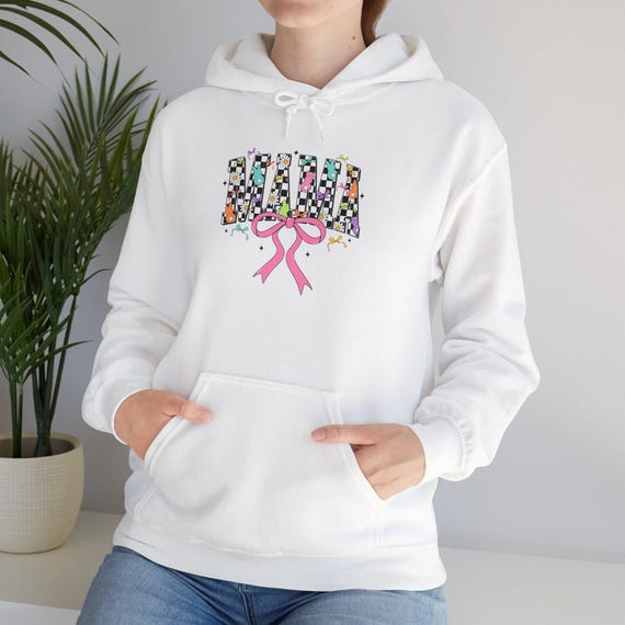 Vibrant 'Mama' Hoodie - A Cozy Treat for Stylish Moms, Cheerful Mom Life Hoodie - Ideal Casual Wear for Busy Moms, Gift for He