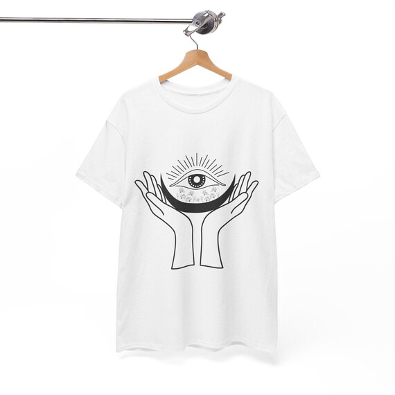 Minimalist Moon Phases T-Shirt | Black & White Lunar Cycle Graphic Tee | Modern Unisex Shirt | Unique Gift for Stargazers