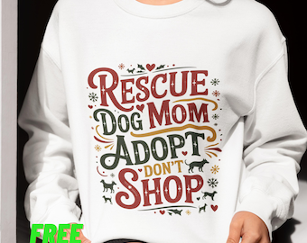 Service Handler Winter Sweatshirt with Support Role Theme and Holiday Inspired Seasonal Graphic Design