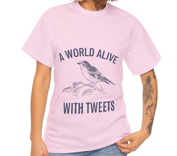 Feathered Friends Fancier Tee - Unique Bird Lover Gift, Funny Bird Watching Shirt, Nature Enthusiast Clothing