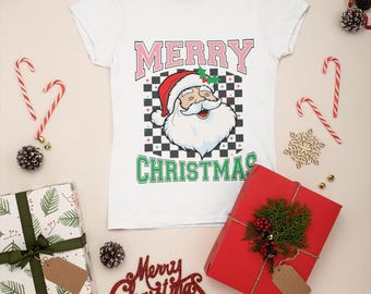 Merry Christmas Santa Tee – Funny Holiday Unisex Heavy Cotton Shirt