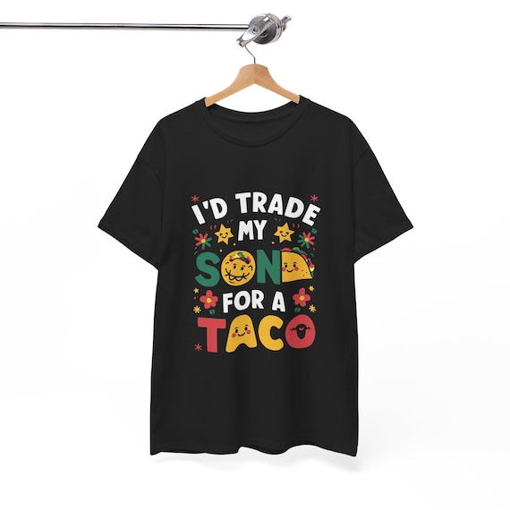 Funny Taco Love T‑Shirt – Unisex Heavy Cotton Tee for Taco Lovers & Taco Tuesday