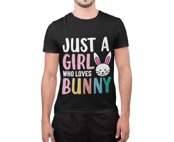 Cute Bunny Lover Unisex Heavy Cotton Tee, Perfect for Easter, Gifts for Animal Lovers, Spring Fashion, Casual Wear, Fun T-Shirt