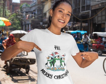 Merry Christmas T-Shirt, Merry Christmas Shirt, Christmas Lights Shirt, My Favorite Color is Christmas Lights Shirt, Christmas Shirt