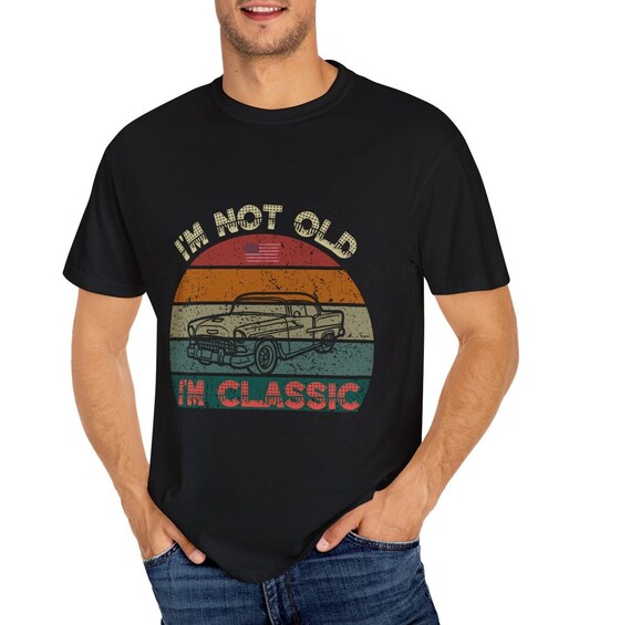 I'm Not Old, I'm Classic: Vintage Car Enthusiast Premium T-Shirt