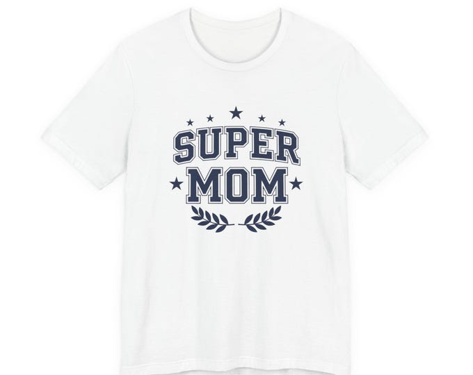 Super Mom Era T-Shirt | mom era shirt, varsity collegiate mom merch