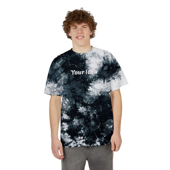 Colorful Tie Dye Oversized T‑Shirt – Fun Summer Tee for Women and Men, Festival & Beachwear