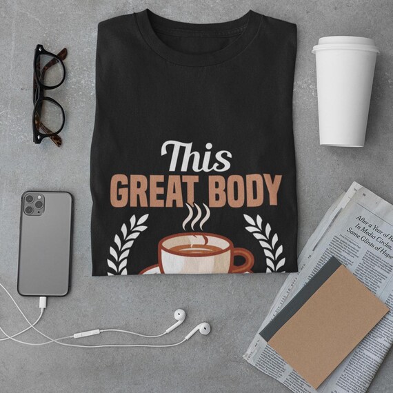Funny Cafecito T-Shirt – Latin Coffee Tee for Men & Women, "Fueled by Cafecito" Graphic Shirt, Gift for Coffee Lovers