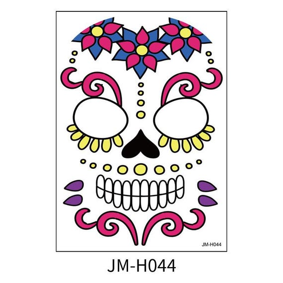 Face Tattoo Stickers Makeup Ball Funny Makeup Temporary Stickers