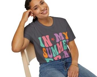 My Summer ERA Unisex Softstyle T-Shirt | Trendy Graphic Tee for Men & Women | Comfy Summer Apparel | Perfect Gift Idea