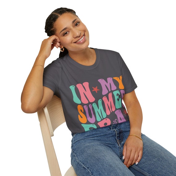 My Summer ERA Unisex Softstyle T-Shirt | Trendy Graphic Tee for Men & Women | Comfy Summer Apparel | Perfect Gift Idea