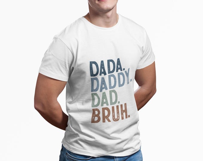 Dad Life Unisex Heavy Cotton Tee, Fun Father's Day Gift, Casual Wear, Unique Dad Shirt, Dad Humor Tee, Family Celebration Apparel