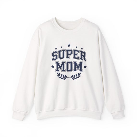 Super Mom Sweatshirt | Mom Era shirt, varsity collegiate identity