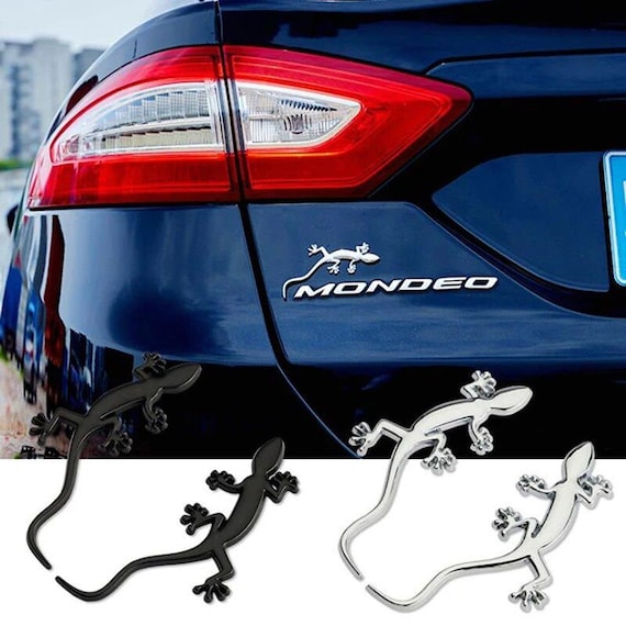 Reflective Gecko Lizard Car Decal - Luminous Car Stickers for Night Visibility, Waterproof Outdoor Vehicle Decals