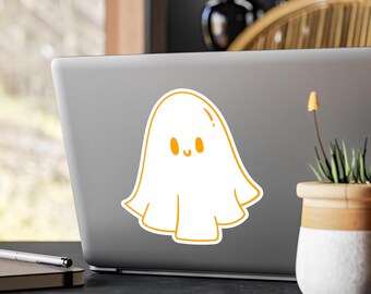 Ghost Vinyl Decals, Halloween Stickers, Playful Wall Art, Kids Room Decor, Cute Gift Ideas