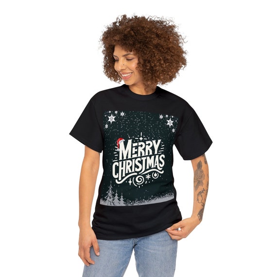 Festive Christmas Lights T-Shirt - Holiday Apparel for Family, Teens, Kids - Unique Xmas Gift