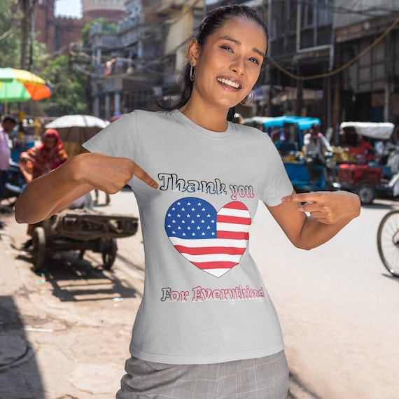 Love USA T‑Shirt – Unisex Patriotic American Tee for 4th of July & USA Pride