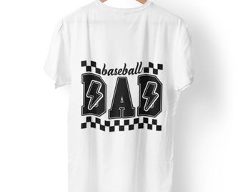 Baseball Dad T-Shirt | Funny Sports Tee for Fathers | Unisex Game Day Cotton Shirt