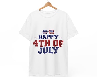 Happy 4th of July T‑Shirt – Patriotic Unisex Tee for USA Celebration