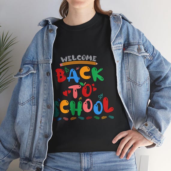 Welcome Back to School Banner - Colorful Classroom Decor for First Day of School - Perfect Teacher Gift for New School Year