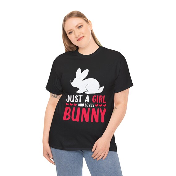 Cute Bunny Lover Unisex Tee, Perfect Gift for Animal Lovers, Fun Birthday Gift, Casual Wear, Spring & Easter Outfit