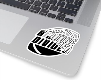 Football Family Sticker | Kiss-Cut Sports Rivalry Decal | Custom Game Day Vinyl Sticker