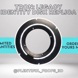 Tron Identity Disk Functional Prop Replica (lights+sounds)