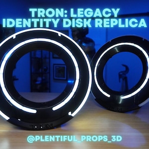 Tron Identity Disc Functional Prop Replica (lights+sounds) *UPDATED*
