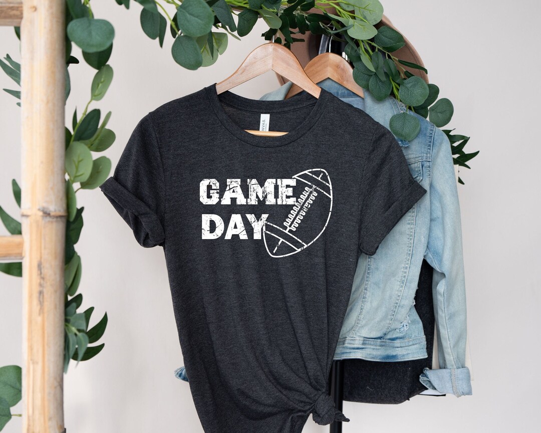 Game Day Shirt, Football Fan Shirt, Oversized Sports Shirt, Women's