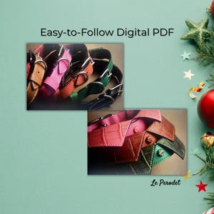 Dog Collar Sewing Pattern PDF (Digital Download)