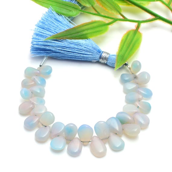 Perles D'opale éthiopienne Naturelle - Fil De 20cm Perles 4-5mm