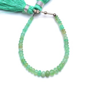 Natural Chrysoprase Faceted Drops Shape Beads 4&quot;inch Strand popular choice for collectors and jewelry Ready For Jewelry Making Gift For him