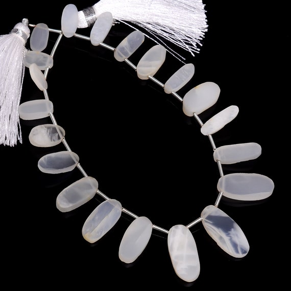 Gorgeous Natural White Moonstone Great Quality Beads 8