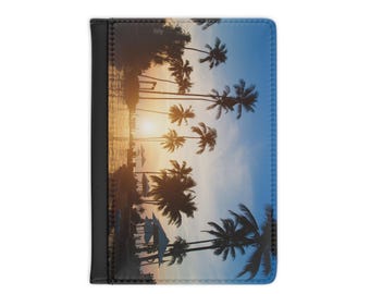 Personalizable Leather Passport Cover, Passport Cover Wallet, Travel Wallet, Custom Passport Holder, Travel Passport Wallet, Travel Gift