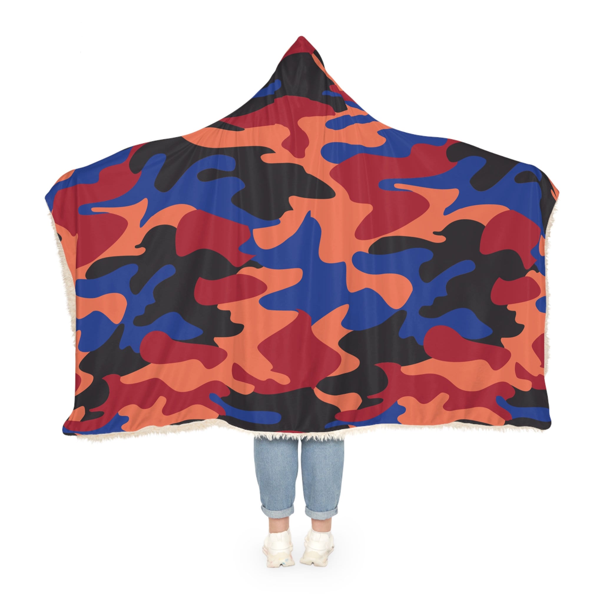 A2Z Unisex Oversized Hoodie - Camo Charcoal Snuggle Blanket Hoodie | Super Soft Men's & Ladies Outerwear 3 thumbnail image