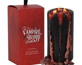 VAMPIRE BLOOD Large Pillar Candle